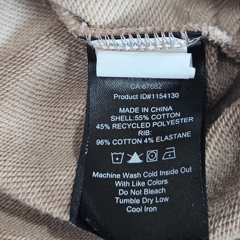 UGG Patchwork Hoodie Jogger Set Medium Neutral Co… - image 9